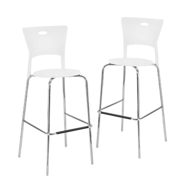 Rental store for BARSTOOL WHITE CHROME STACKING in Fort Wayne IN