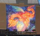 Rental store for BACKDROP COSMIC SPANDEX 10  x 10 in Fort Wayne IN