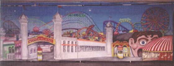 Rental store for BACKDROP AMUSEMENT PARK 30 w x 10 t in Fort Wayne IN
