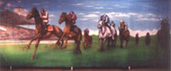 Rental store for BACKDROP KENTUCKY DERBY 30 w x 9 t in Fort Wayne IN