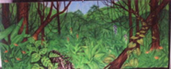 Rental store for BACKDROP JUNGLE GREEN LEFT 20  x 8 t in Fort Wayne IN