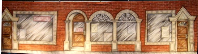 Rental store for BACKDROP STOREFRONTS 30 w x 8 t in Fort Wayne IN
