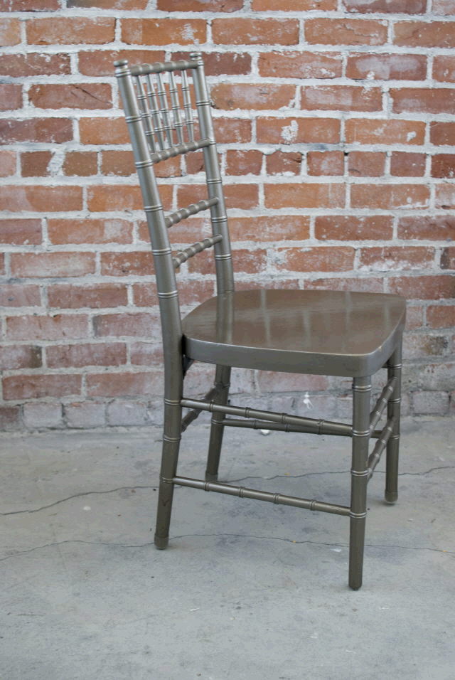 Rental store for CHAIR CHIAVARI BRONZE METALLIC in Fort Wayne IN