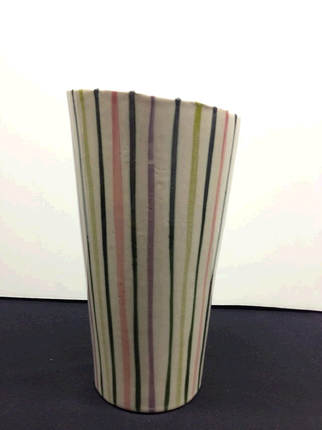 Rental store for VASE CANDY STRIPE 9 in Fort Wayne IN